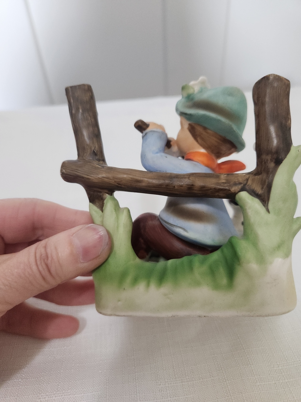 Napcoware Hand-Painted Boy with Dog Figurine - Picture 4 of 10